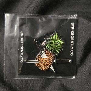 Pineapple Knife Enamel Pin